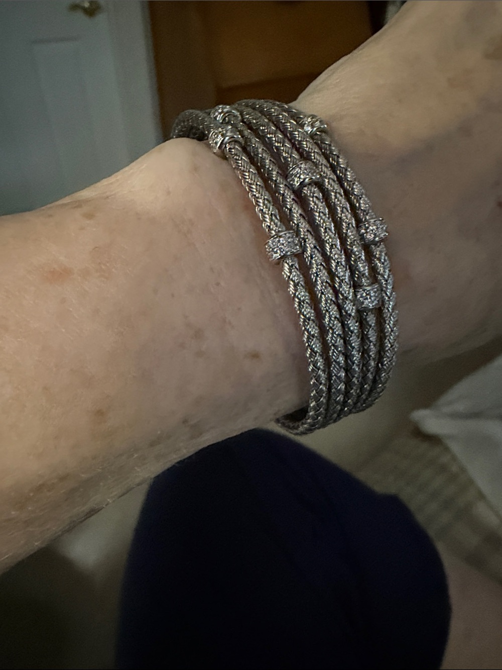 Bellezza sterling silver bracelet - Picture 9 of 9